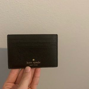 Kate Spade Glitter card case